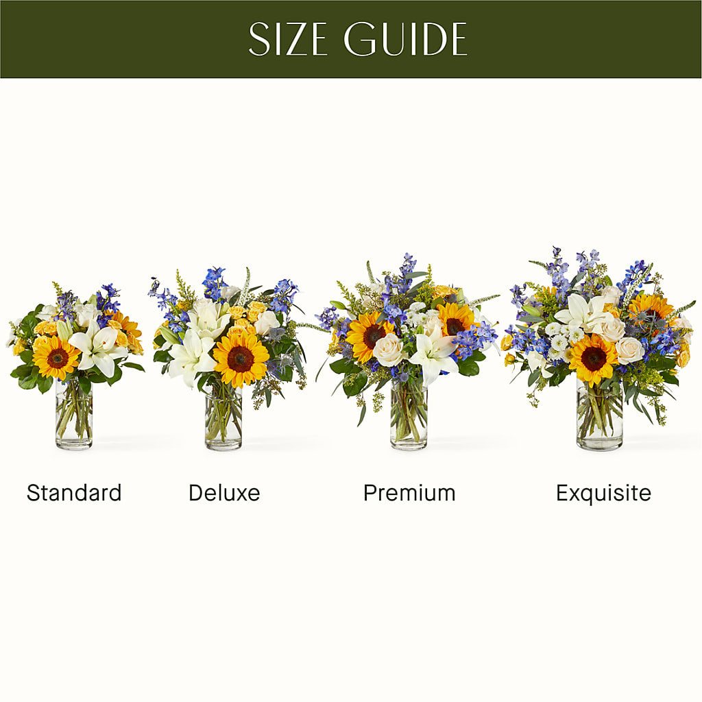 Wonderfully Sunny Bouquet –  Flower Garden Florist, Fort Worth TX