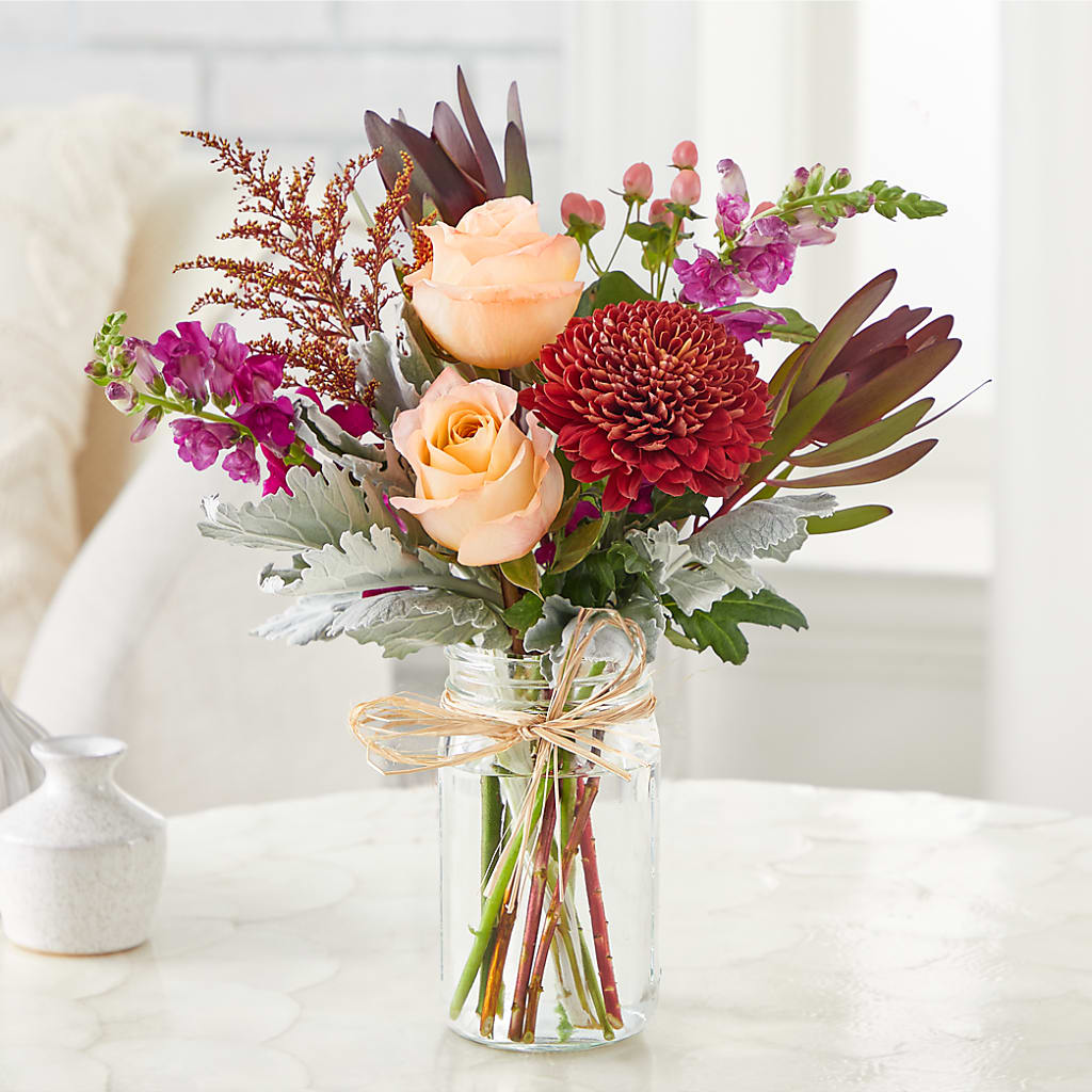 Moody Hues Bouquet –  Flower Garden Florist, Fort Worth TX