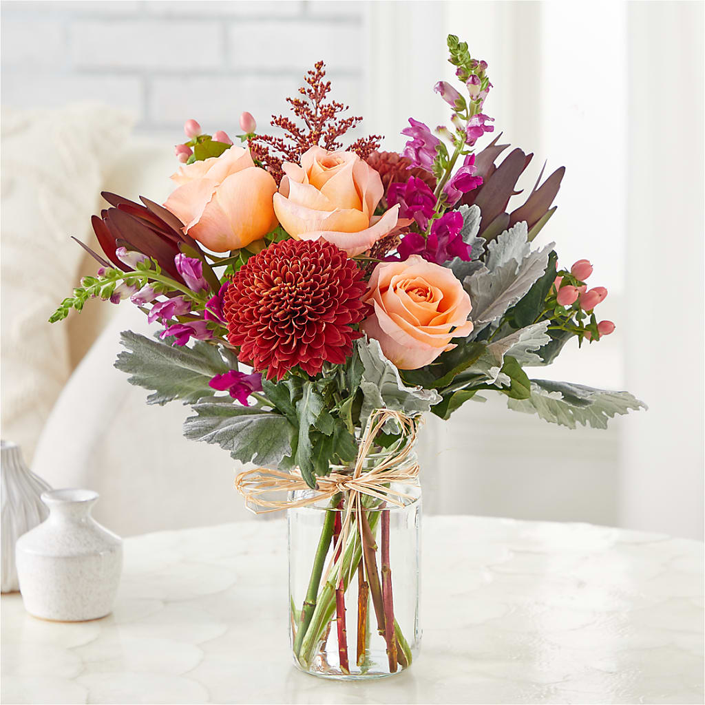 Moody Hues Bouquet –  Flower Garden Florist, Fort Worth TX