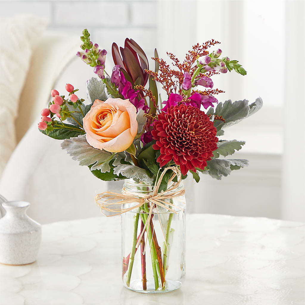 Moody Hues Bouquet –  Flower Garden Florist, Fort Worth TX