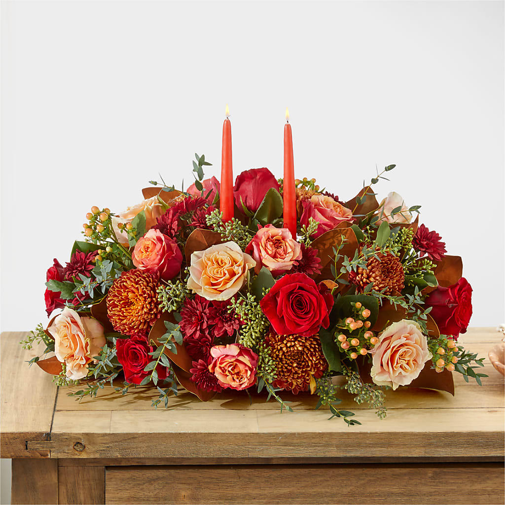 Gather Near Centerpiece –  Flower Garden Florist, Fort Worth TX