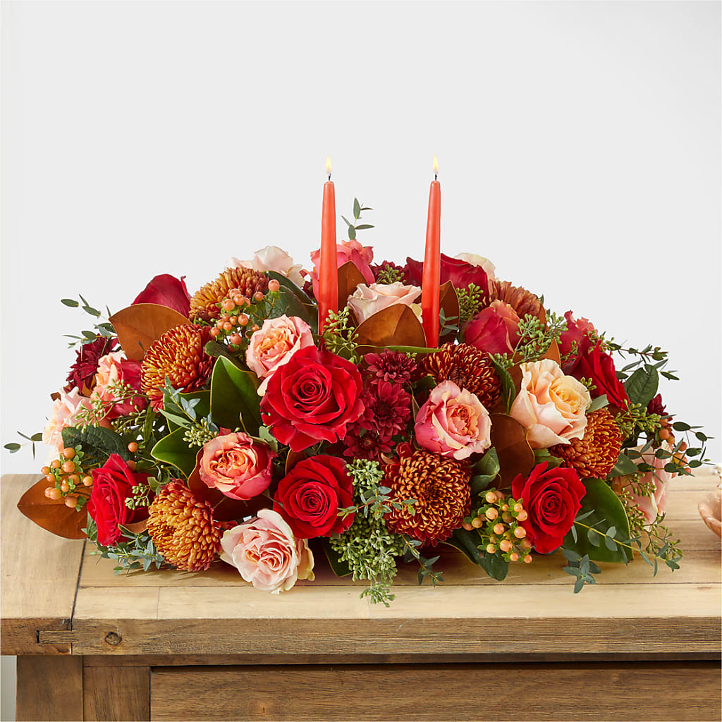 Gather Near Centerpiece –  Flower Garden Florist, Fort Worth TX