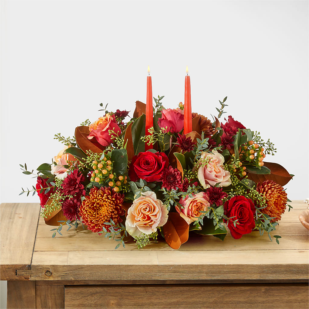Gather Near Centerpiece –  Flower Garden Florist, Fort Worth TX