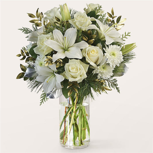 Wintry Mix Bouquet –  Flower Garden Florist, Fort Worth TX
