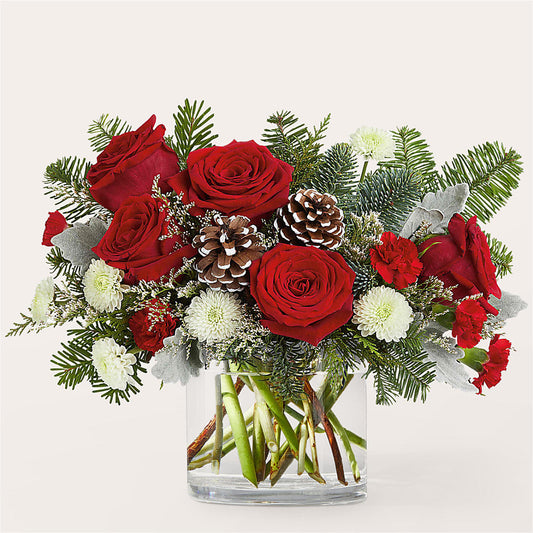 Yule Cheer Bouquet –  Flower Garden Florist, Fort Worth TX