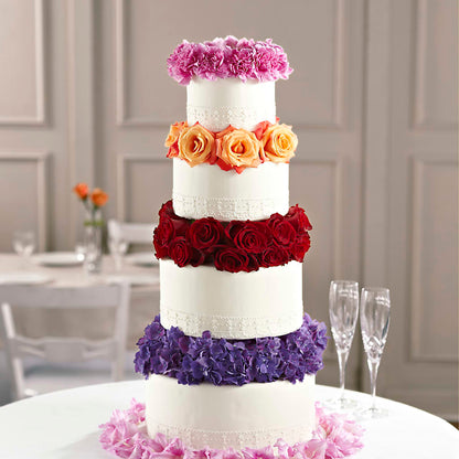 Infinite Love Cake Décor –  Flower Garden Florist, Fort Worth TX