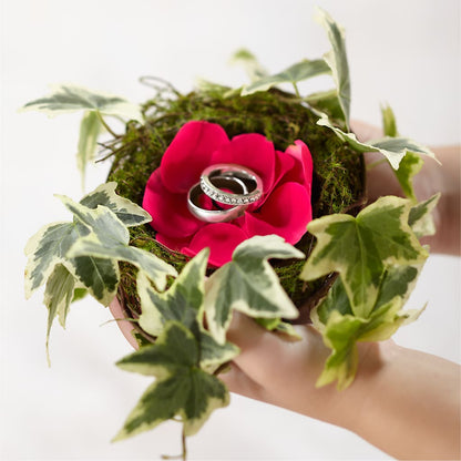 Lila Rose Ring Nest –  Flower Garden Florist, Fort Worth TX
