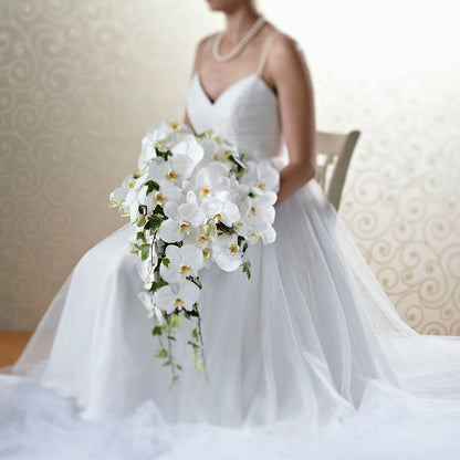 Classic White Bouquet –  Flower Garden Florist, Fort Worth TX