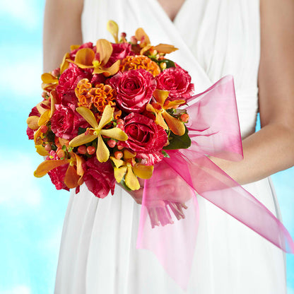 Brilliant Shades of Love Bouquet –  Flower Garden Florist, Fort Worth TX