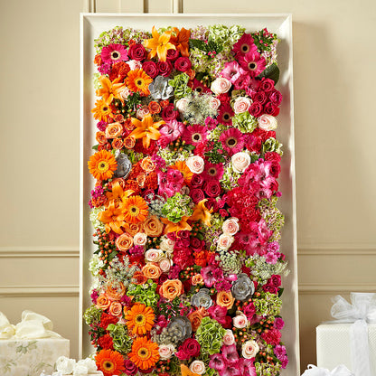 Fresh Picked Floral Wall –  Flower Garden Florist, Fort Worth TX