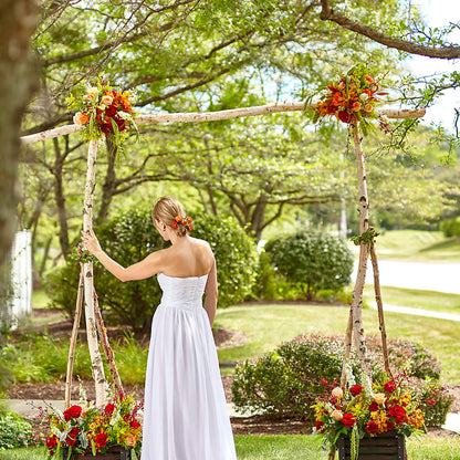 Arbor of Love Archway –  Flower Garden Florist, Fort Worth TX