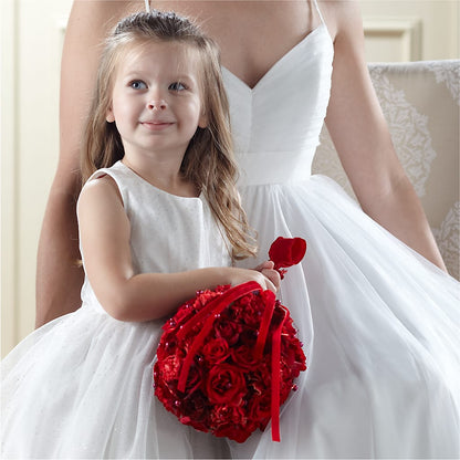Pure at Heart Flower Girl Arrangement –  Flower Garden Florist, Fort Worth TX