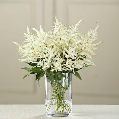 White Astilbe Bouquet –  Flower Garden Florist, Fort Worth TX