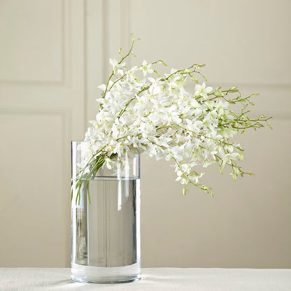 White Dendrobium Bouquet –  Flower Garden Florist, Fort Worth TX